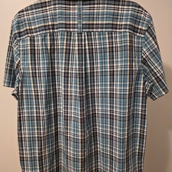 THE NORTH FACE MENS BUTTON DOWN PLAID SHIRT - Picture 2 of 3
